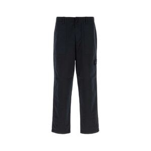 Stone Island Men Midnight Blue Cotton Blend Pant
